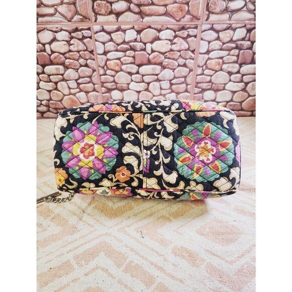 Vera Bradley Satchel With Detachable Shoulder Strap - Suzani Print #A48 - Picture 7 of 11